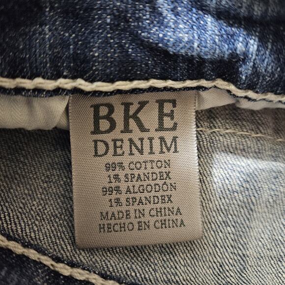 Buckle BKE Carter Jeans Mens 30S Size 30x28 Straight Blue Denim Stretch - Picture 6 of 6